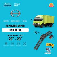 ราคา Hino Dutro Quad ที่ปัดน้ําฝนกระจกรถยนต์ฟรี 5 เม็ดสบู่ (42730343613)