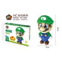 ราคา ตัวต่อนาโนบล็อก HC 9004 Super Mario Luigi จำนวน 1,750 ชิ้น สินค้าน่ารักน่าสะสม เลโก้ต่อได้ทั้งเด็กและผู้ใหญ่ (22918987594)