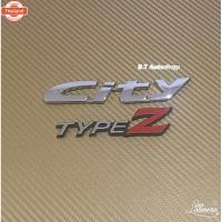 ราคา โลโก้ City type z ติดท้าย Honda ชุด 2 ชิ้น (47900182747)