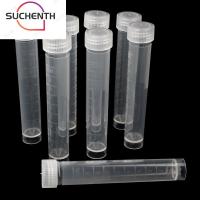 ราคา Suchenth หลอดทดลอง หลอดทดลองวิทยาศาสตร์ พลาสติก พร้อมฝาปิดซีล 10 มล. 90 มม.*15 มม. 10 ชิ้น (24406684035)