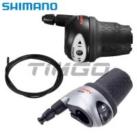 ราคา Shimano Nexus SL-8S31 8 Speed Twist Revo Shifter สําหรับเกียร์ภายใน Hub สีดํา/เงินขวาเท่านั้น (23335895091)