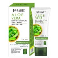 ราคา Dr.Rashel Aloe Vera Soothing&Moisture Sun Cream SPF 50+ 60g ผลิตภัณฑ์ปกป้องผิวหน้าจากแสงแดดสูตรพิเศษพร้อมการบำรุง (23330947553)