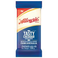 ราคา อลาวรี่เทสตี้เชดด้าชีสชนิดแท่ง 150กรัม Allowrie Tasty Cheddar Cheese Block 150g. [หมายเลขบาร์โค้ด 8850332314182 ] (48859744948)