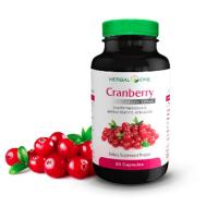 ราคา Herbal One Cranberry อ้วยอันโอสถ แครนเบอร์รี่ 60 แคปซูล กระเพาะปัสสาวะอักเสบ (4710545351)