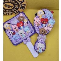 ราคา DIY Bt21 กระจก และหวี พกตกแต่งวิปครีมปลอม (25938155245)