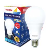 ราคา Toshiba LED Sunlight Sensor 12 วัตต์ หลอดไฟ LED เปิด ปิด อัตโนมัติ มาตรฐานญี่ปุ่น รับประกัน 1 ปี สะดวก ปลอดภัย (6755444142)