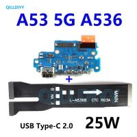 ราคา 1pcs Fast Charger หลักพอร์ตชาร์จสําหรับ Samsung Galaxy A53 5G A536 A536B A536E A536U เมนบอร์ดเชื่อมต่อ USB Dock Flex Cable (53658301793)