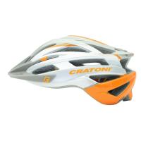 ราคา SALE!!!!!! หมวกจักรยาน Cratoni Agravic Helmet 2015 S/M (54-58cm) ขาวส้ม (803967526)