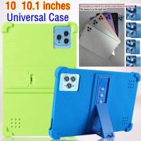 ราคา Universal สําหรับ Global Tablet PC 10 10.1 นิ้ว (L * W: 24 ซม.* 16 ซม./25 ซม.*16 ซม.) แท็บเล็ตกันกระแทกซิลิโคนอ่อนนุ่มป้องกันกรณีขาตั้งฝาครอบ (26065908461)