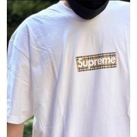 ราคา SUPREME BURBERRY BOX LOGO TEE (20656857233)