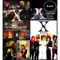 ราคา โปสเตอร์ รูปถ่าย X-Japan エックス・ジャパン (1982-97) POSTER 11.5"x16.5" นิ้ว A3 Heavy Metal Taiji Toshi Yoshiki Hide (46704006194)