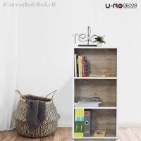 ราคา ❂№◄[รับประกัน1ปี] U-RO DECOR รุ่น i-BOX (ไอ-บ๊อกซ์) ชั้นวางของ อเนกประสงค์ 3 ชั้น สีไวท์โอ๊ค/ขอบสีขาว ชั้นวาง ชั้นวางขอ (11717040045)