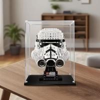 ราคา กล่องอะคริลิคใส ตู้โชว์กันฝุ่น Lego 75277 Boba Fett Helmet หมวกสตาร์วอร์ส ใส่ Labubu สั่งตัด (56458381848)