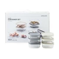 ราคา Lock&Lock ชุดกล่องแก้วถนอมอาหาร 6 ชิ้น (27904351450)