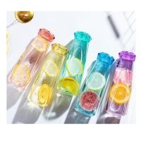 ราคา ใหม่ พร้อมส่งขวดแก้วทรงเพชร ใส่ได้ทั้งน้ำร้อนและเย็น ขวด400ml ขวดน้ำสำหรับใส่เครื่องดื่ม ใช้งานได้ทั้งผู้ใหญ่และเด็ก (9746930117)