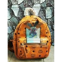ราคา กระเป๋าเป้ mcm Size 7นิ้ว สีน้ำตาล ลายกระต่าย (6679029006)
