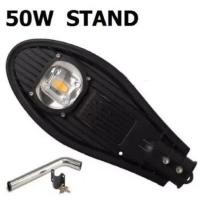 ราคา โคมไฟถนนโซล่าร์เซลล์ขนาด 50 วัตต์ COBRA 50W + STAND (1999) (23555828376)
