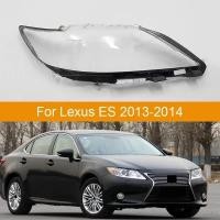 ราคา สําหรับ Lexus ES ES250 ES300 ES350 2013 2014 ไฟหน้ารถไฟหน้า Shell โปร่งใสโคมไฟโคมไฟกระจกเลนส์ (56159116480)