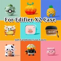 ราคา 【พร้อมส่ง】เคสซิลิโคนนิ่ม ลายการ์ตูน สําหรับ Edifier X2 (24254462880)