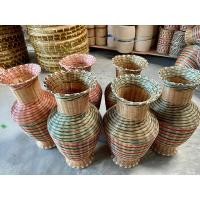 ราคา แจกัน แจกันไม้ไผ่สาน วัสดุธรรมชาติ (20249968862)