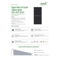 ราคา 10KW 16 แผง Solar Bifacial (แผงสองหน้า) Jinko Tiger Neo 630W N type แผงโซล่าร์เซลล์ (ฟรีค่าจัดส่ง) (29079163816)