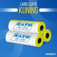 ราคา ป้ายราคาสีเหลืองสําหรับป้ายราคา Hand Labeler SATO PB2-230 (54052118958)