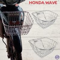 ราคา ตะกร้า ชุบโครเมี่ยม ตะกร้า ฮอนด้าเวฟ รวมรุ่น ตะกร้ารถ wave 110i 110 wave smile wave100 100s (21135349059)