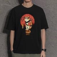 ราคา 26 สไตล์ใหม่พร้อมสต็อก Huakemei Ukiyo-e เสื้อยืด Orange Cat Shiba Inu สินค้าซูชิสไตล์ญี่ปุ่นสไตล์ญี่ปุ่น (52360283866)