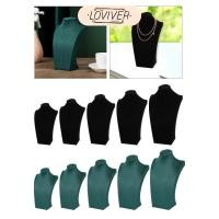 ราคา แสดงสร้อยคอหุ่นจี้โซ่ออแกไนเซอร์สําหรับผู้หญิงสําหรับโชว์รูม20ซม (47059284913)