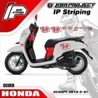 ราคา SCOOPY 2018 striping SCOOPY 2018 HONDA สติ๊กเกอร์ติดรถมอเตอร์ไซด์ variation Racing S-41 สติ๊กเกอร์รถมอเตอร์ไซด์ (46560447571)