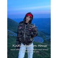 ราคา [Summer Camouflage Print Hooded Coat]เสื้อแจ็คเก็ตแขนยาวลายพรางพิมพ์ตัวอักษรภาษาอังกฤษสำหรับฤดูร้อน (41075126039)