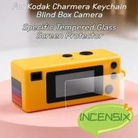 ราคา INCENSIX สําหรับ Kodak กล้องกระจกนิรภัยหน้าจอ,พวงกุญแจอุปกรณ์เสริมกล้อง 9H กล้องดิจิตอลป้องกันหน้าจอ,ของขวัญโปร่งใสกล้องแบบพกพาฟิล์มแก้วสําหรับ Kodak Charmera (56055907884)