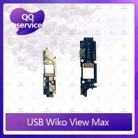 ราคา USB Wiko View Max อะไหล่สายแพรตูดชาร์จ แพรก้นชาร์จ Charging Connector Port Flex Cable（ได้1ชิ้นค่ะ) QQ service (5720169646)