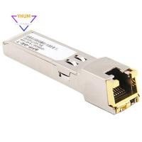 ราคา Sfp โมดูล RJ45 สวิทช์ Gbic 10/100/1000 Connector SFP ทองแดง RJ45 SFP โมดูล Gigabit Ethernet พอร์ต 1 ชิ้น (28920801435)
