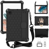 ราคา ทนทาน Galaxy Tab A8 10.5 2021 X200/X205 รังผึ้ง EVA/PC แท็บเล็ตพร้อมสายคล้องสําหรับ Galaxy Tab A8 10.5 2021 X200/X205 (43530720542)