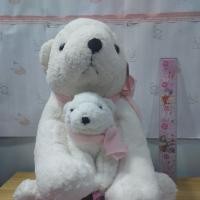 ราคา Polar bear mother and child Plush / ตุ๊กตาหมีขั้วโลก แม่และลูก ขนนุ่มมากก ของแท้ญี่ปุ่นมือสอง ป้ายห้อย (43203080096)