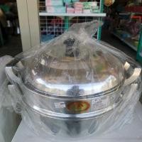 ราคา หม้อนึ่งตราร่ม​ 2​ ชั้น​ 28​ ซม. หม้อนึ่ง หม้อซึ้ง (21992186893)