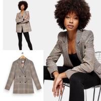 ราคา Topshop Brown Toilot double suite เสื้อสูท Topshop Blazers ไซส์ 10 อก 36 ของใหม่ป้ายห้อย (9645336364)