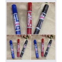 ราคา ปากกาเมจิกใหญ่ 2 หัว มี 3 สี ตราม้า (9299663477)