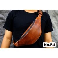 ราคา กระเป๋าคาดอกหนังแท้ กระเป๋าสะพาย หนังวัว กระเป๋าหนังวัวแท้100% Leather Bag (13915328400)