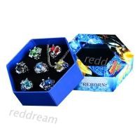 ราคา 7Pcs/Set Fashion Jewelry Rings Katekyo Hitman Reborn Vongola Anime Alloy Rings (7165038184)