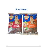 ราคา SmartHeart สมาร์ทฮาร์ท 1 กิโลกรัม อาหารสุนัขโต รสเนื้อ รสตับ (40508533267)
