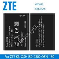 ราคา แบตเตอรี่ ZTE Original สำหรับ ZTE WD670 KB-OSH150-2300 OSH-150 4G LTE พ็อกเก็ต WIFI Router 3.8V 2300mAh (6757731113)