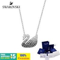 ราคา Swarovski ของแท้ 100% สร้อยคอเงิน จี้หงส์ ประดับคริสตัล ไข่มุก ไม่จางหาย ของขวัญวันครบรอบ วันคริสต์ (27000231241)
