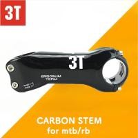 ราคา 3T stem carbon stem จักรยาน 6/17 องศา UD Gloss Full carbon stem MTB stem ก้านคาร์บอนจักรยานเสือหมอบ (29886091950)