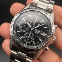 ราคา SEIKO CHRONOGRAPH 100M หน้าปัดดำ (42172571031)