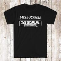 ราคา Mesa Boogie Music Equipment Company Logo เสื้อยืดผู้ชายสีดํา (46809235688)