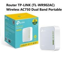 ราคา TP-LINK TL-WR902AC เร้าเตอร์ Router Wireless AC750 Dual Band Portable Mini Pocket -LifeTime (26916031294)