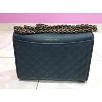 ราคา กระเป๋า charles & keith แท้100% สายโซ่ งานช็อป (2388674078)