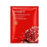 ราคา มาส์กหน้า Images Pomegranate Mask แผ่นมาส์กหน้าสูตรสารสกัดทับทิมและไฮยาลูรอน บำรุงผิวหน้า 1 แผ่น (22563195246)